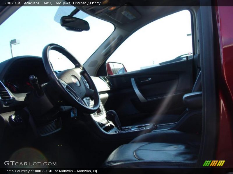 Red Jewel Tintcoat / Ebony 2007 GMC Acadia SLT AWD