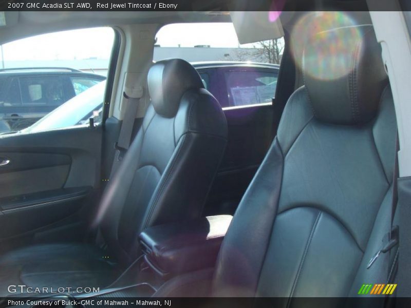 Red Jewel Tintcoat / Ebony 2007 GMC Acadia SLT AWD