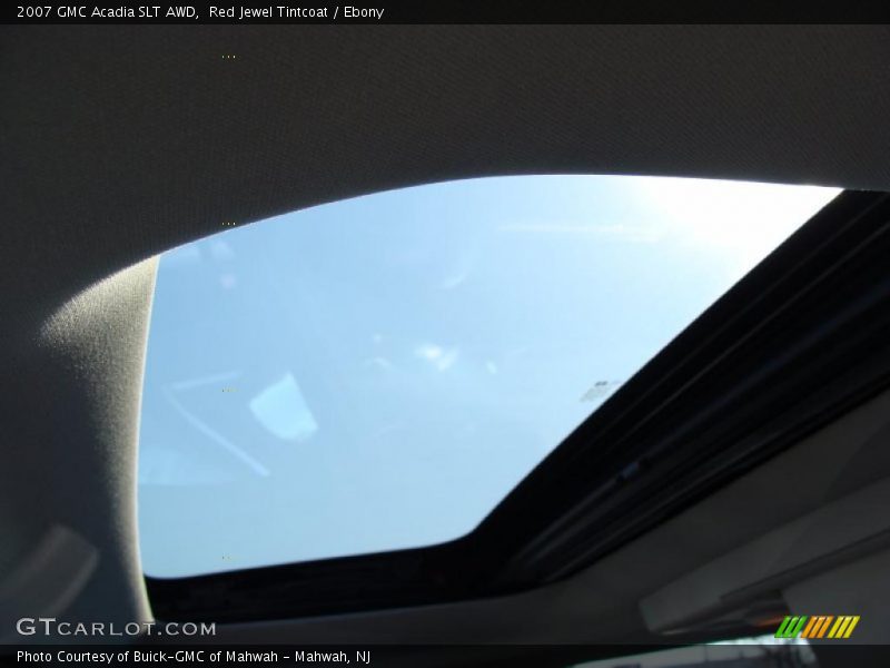 Red Jewel Tintcoat / Ebony 2007 GMC Acadia SLT AWD
