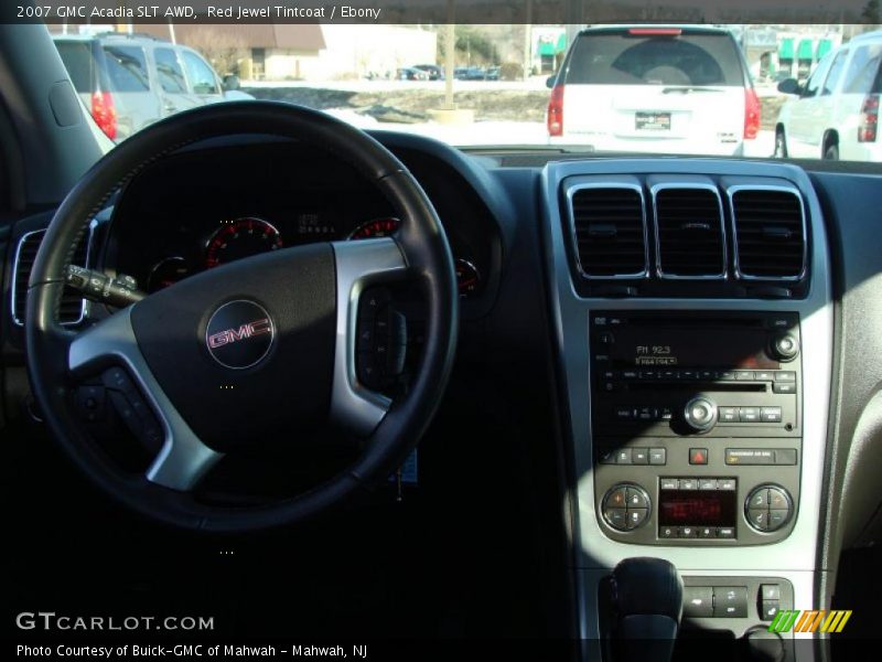 Red Jewel Tintcoat / Ebony 2007 GMC Acadia SLT AWD