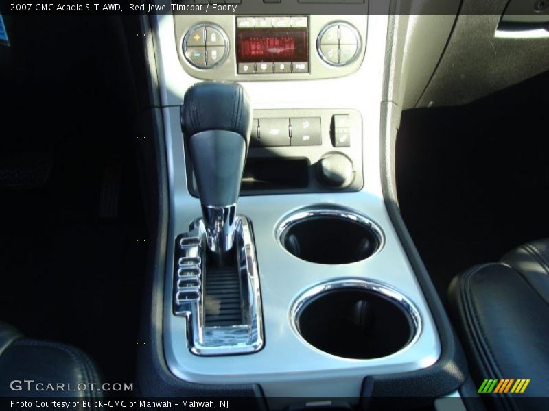 Red Jewel Tintcoat / Ebony 2007 GMC Acadia SLT AWD
