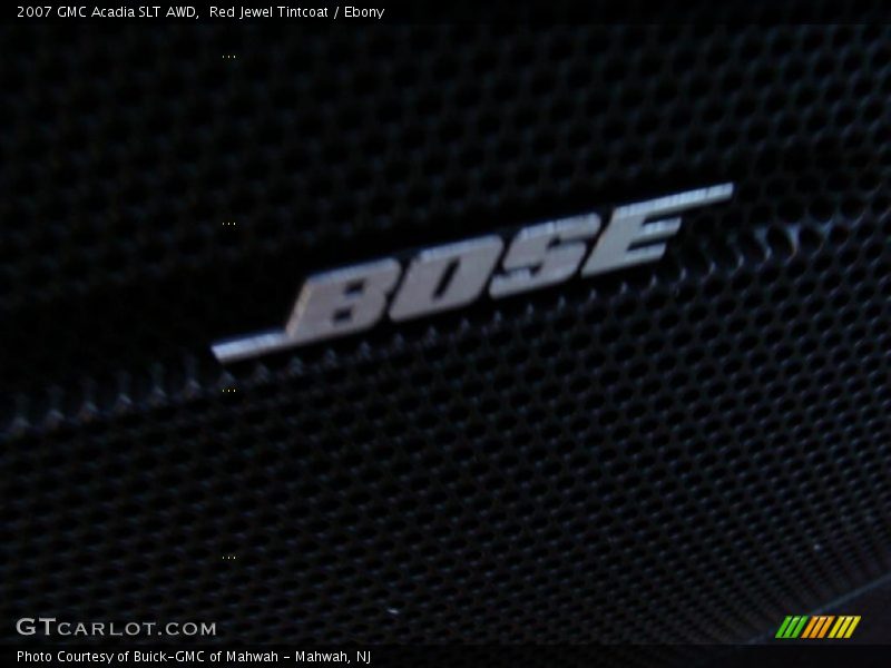 Red Jewel Tintcoat / Ebony 2007 GMC Acadia SLT AWD