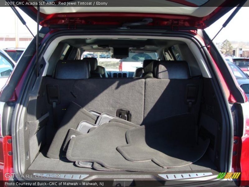 Red Jewel Tintcoat / Ebony 2007 GMC Acadia SLT AWD