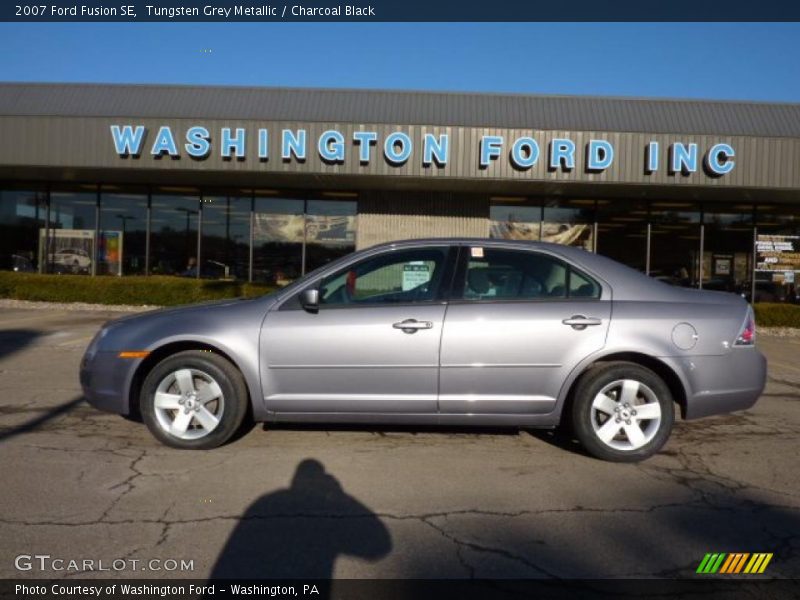 Tungsten Grey Metallic / Charcoal Black 2007 Ford Fusion SE