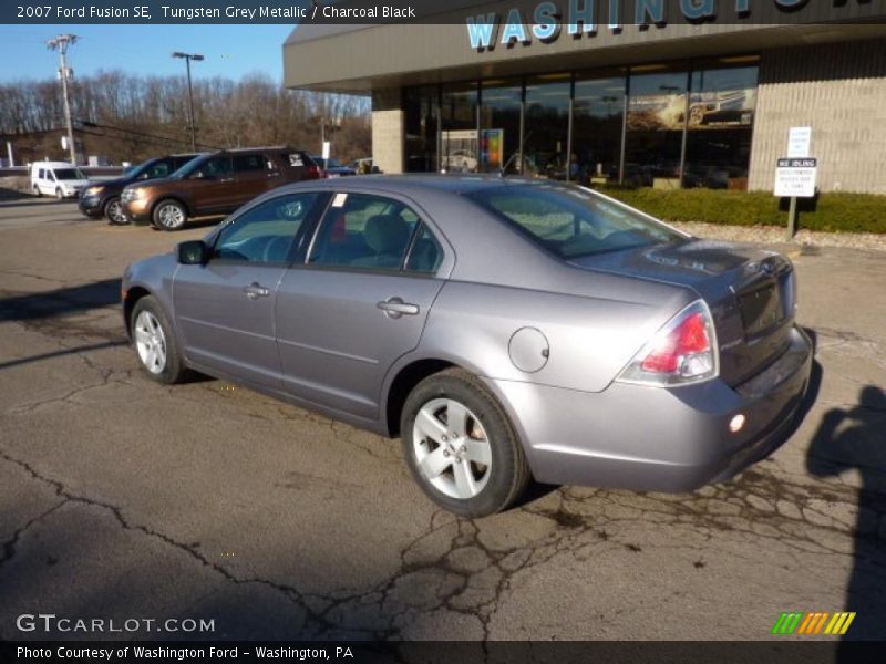 Tungsten Grey Metallic / Charcoal Black 2007 Ford Fusion SE