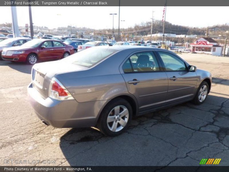 Tungsten Grey Metallic / Charcoal Black 2007 Ford Fusion SE