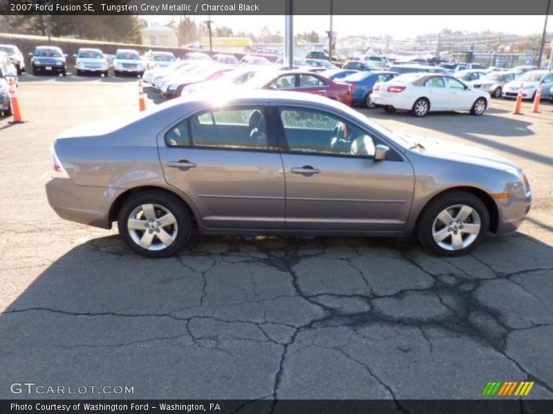 Tungsten Grey Metallic / Charcoal Black 2007 Ford Fusion SE