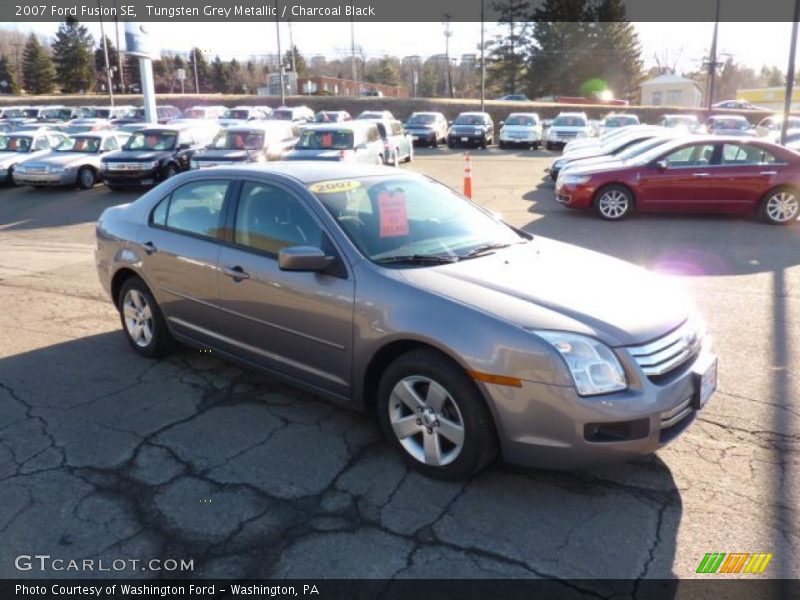 Tungsten Grey Metallic / Charcoal Black 2007 Ford Fusion SE