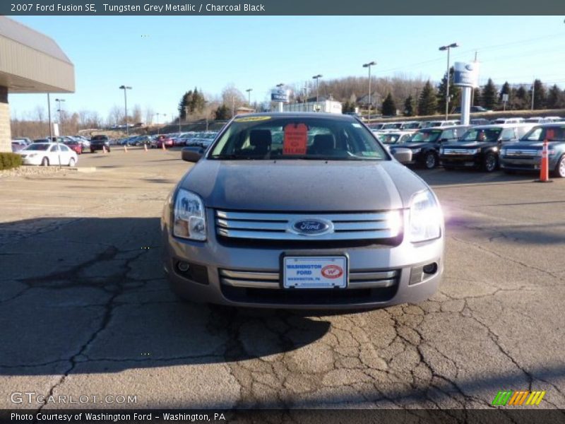 Tungsten Grey Metallic / Charcoal Black 2007 Ford Fusion SE