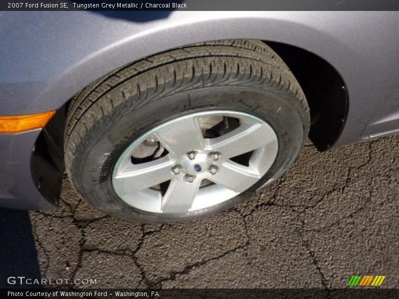 Tungsten Grey Metallic / Charcoal Black 2007 Ford Fusion SE