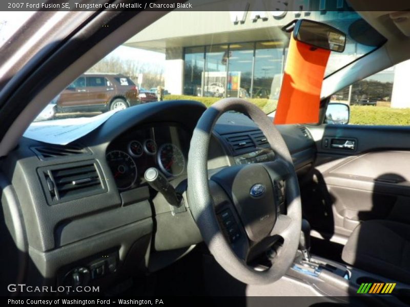 Tungsten Grey Metallic / Charcoal Black 2007 Ford Fusion SE