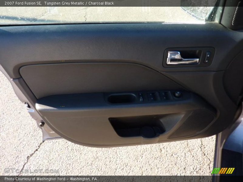 Tungsten Grey Metallic / Charcoal Black 2007 Ford Fusion SE