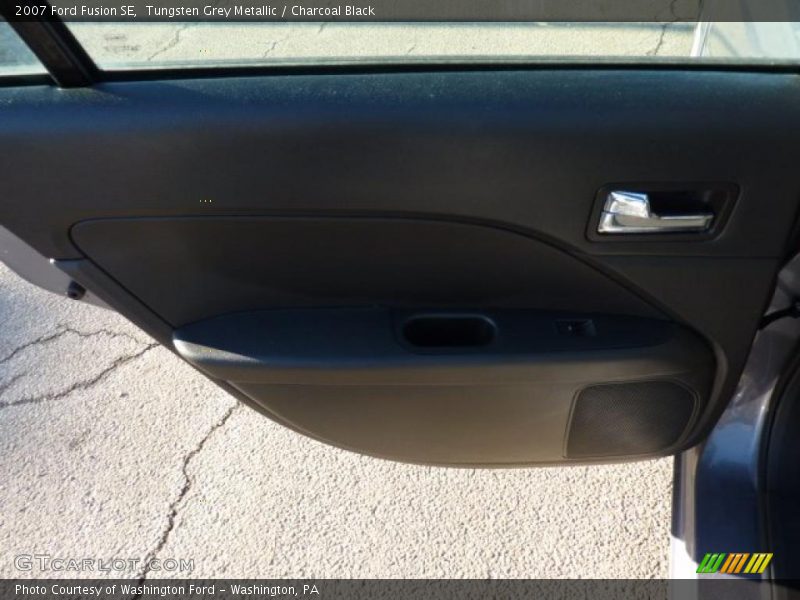 Tungsten Grey Metallic / Charcoal Black 2007 Ford Fusion SE