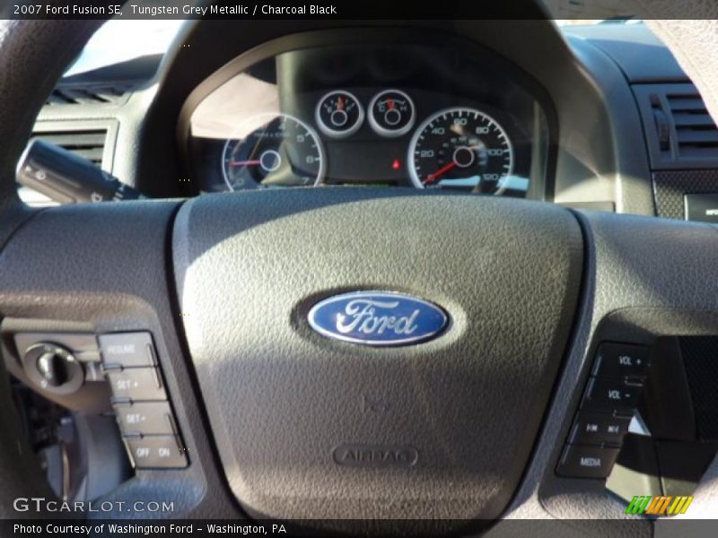 Tungsten Grey Metallic / Charcoal Black 2007 Ford Fusion SE