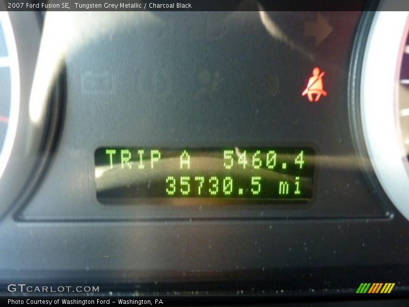 Tungsten Grey Metallic / Charcoal Black 2007 Ford Fusion SE