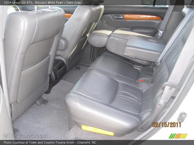 Blizzard White Pearl / Dark Gray 2004 Lexus GX 470