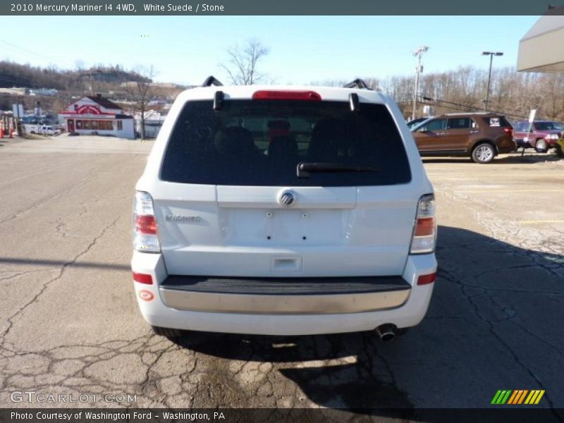 White Suede / Stone 2010 Mercury Mariner I4 4WD