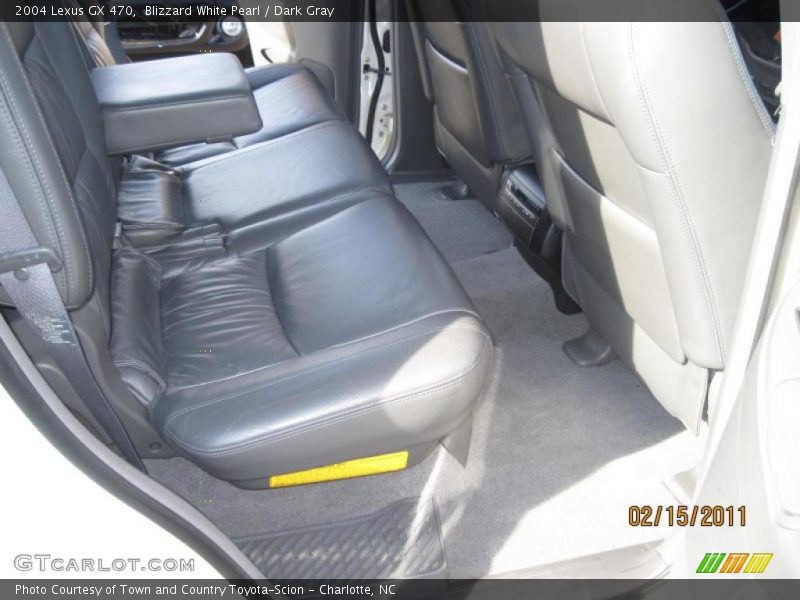 Blizzard White Pearl / Dark Gray 2004 Lexus GX 470