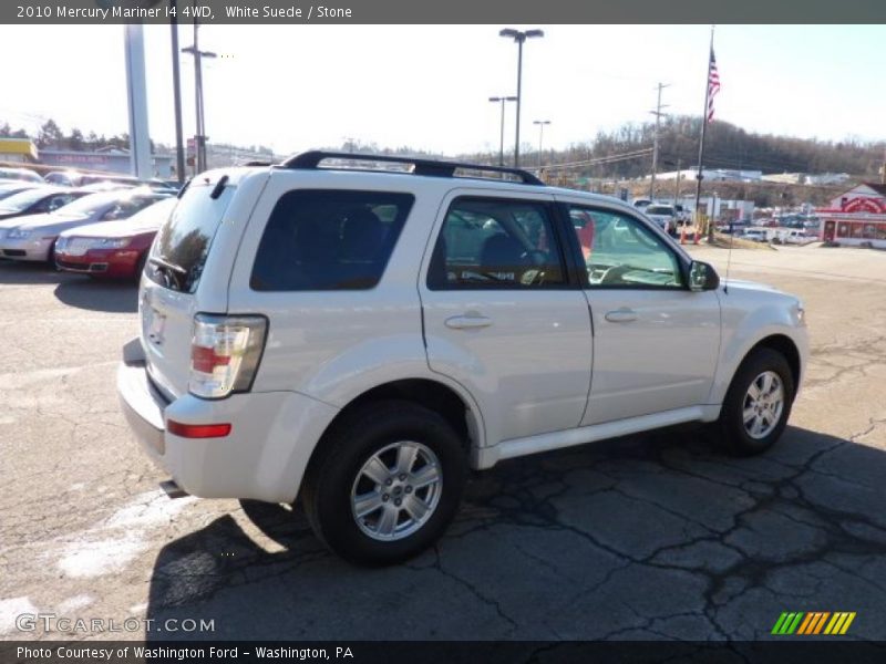 White Suede / Stone 2010 Mercury Mariner I4 4WD