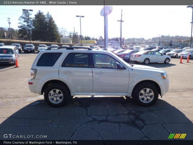 White Suede / Stone 2010 Mercury Mariner I4 4WD