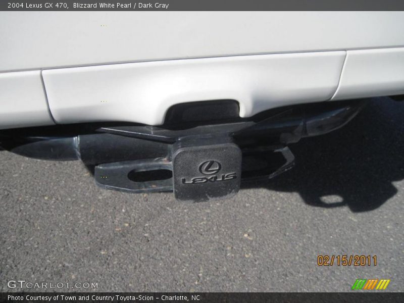 Blizzard White Pearl / Dark Gray 2004 Lexus GX 470