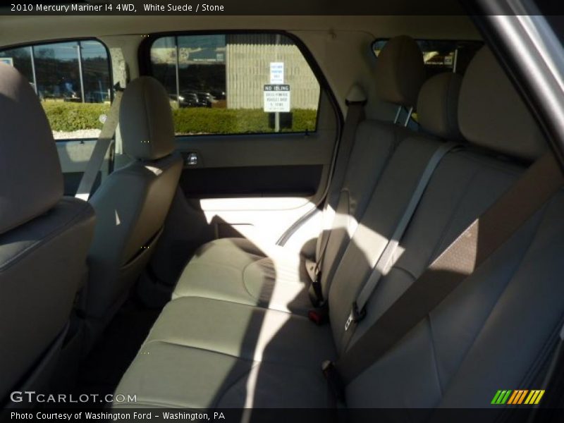 White Suede / Stone 2010 Mercury Mariner I4 4WD