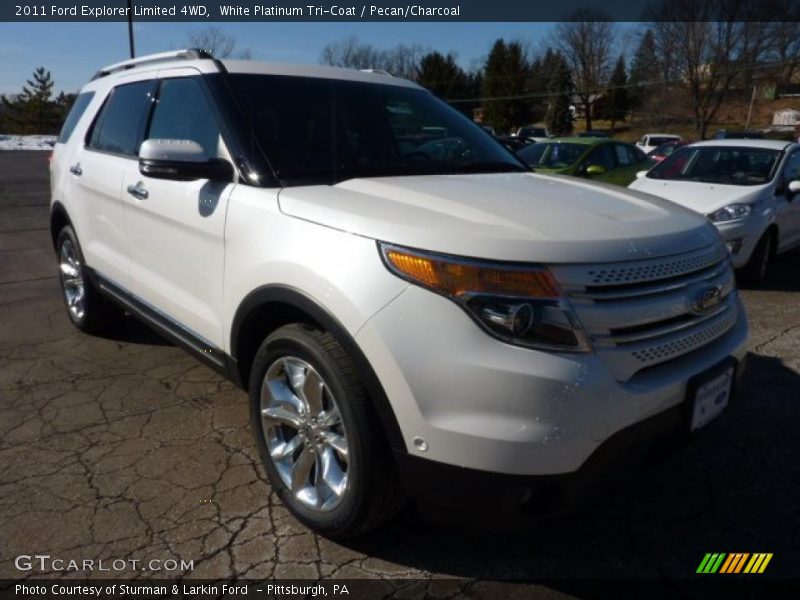  2011 Explorer Limited 4WD White Platinum Tri-Coat