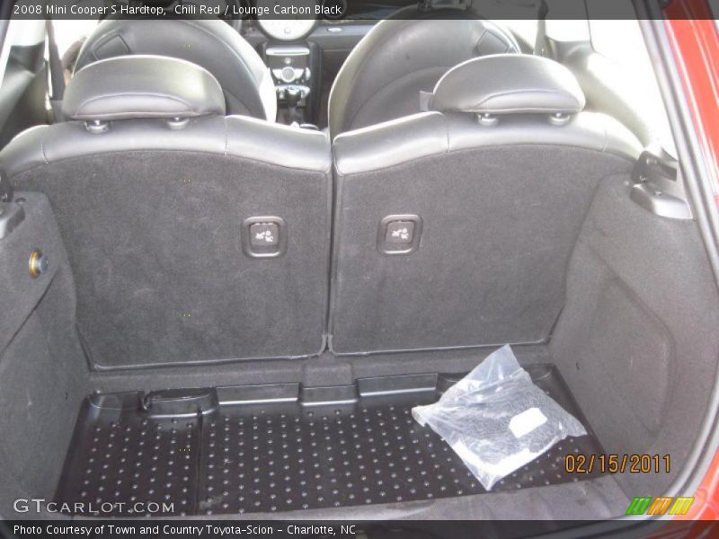 Chili Red / Lounge Carbon Black 2008 Mini Cooper S Hardtop