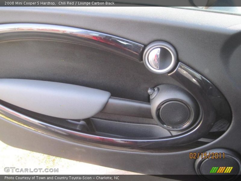 Chili Red / Lounge Carbon Black 2008 Mini Cooper S Hardtop