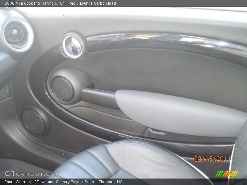 Chili Red / Lounge Carbon Black 2008 Mini Cooper S Hardtop