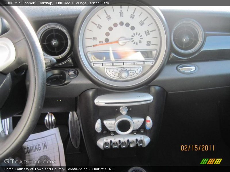 Chili Red / Lounge Carbon Black 2008 Mini Cooper S Hardtop