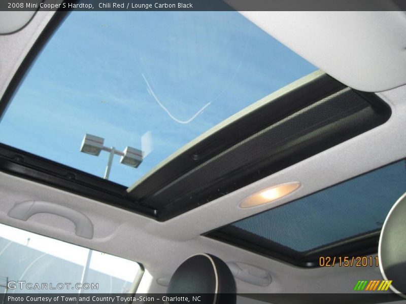 Chili Red / Lounge Carbon Black 2008 Mini Cooper S Hardtop