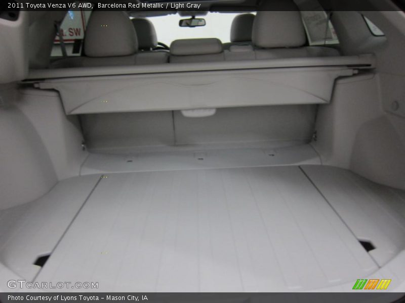 Barcelona Red Metallic / Light Gray 2011 Toyota Venza V6 AWD