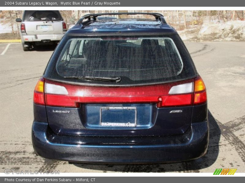 Mystic Blue Pearl / Gray Moquette 2004 Subaru Legacy L Wagon