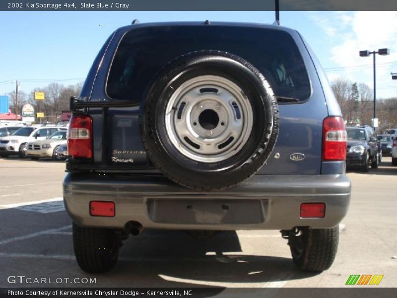 Slate Blue / Gray 2002 Kia Sportage 4x4