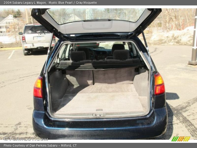 Mystic Blue Pearl / Gray Moquette 2004 Subaru Legacy L Wagon