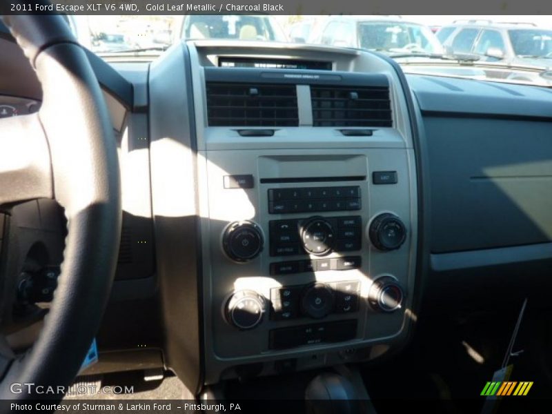 Gold Leaf Metallic / Charcoal Black 2011 Ford Escape XLT V6 4WD
