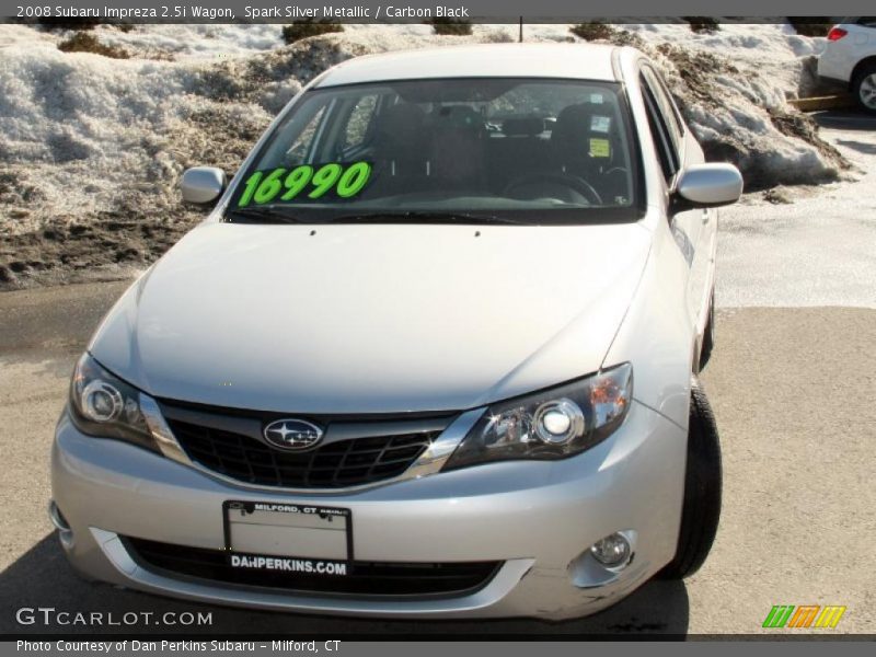 Spark Silver Metallic / Carbon Black 2008 Subaru Impreza 2.5i Wagon