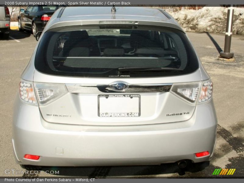 Spark Silver Metallic / Carbon Black 2008 Subaru Impreza 2.5i Wagon
