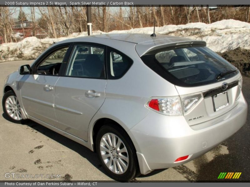 Spark Silver Metallic / Carbon Black 2008 Subaru Impreza 2.5i Wagon
