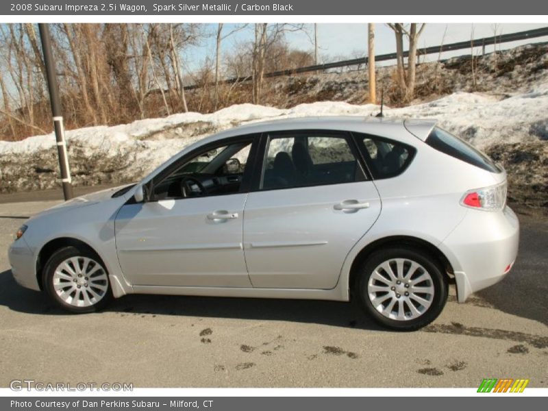 Spark Silver Metallic / Carbon Black 2008 Subaru Impreza 2.5i Wagon