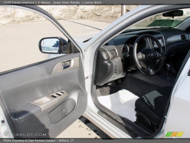 Spark Silver Metallic / Carbon Black 2008 Subaru Impreza 2.5i Wagon