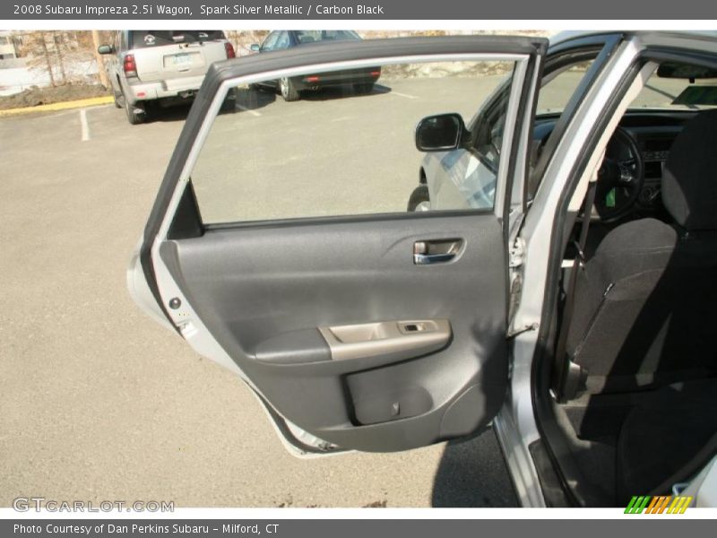 Spark Silver Metallic / Carbon Black 2008 Subaru Impreza 2.5i Wagon