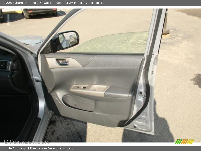 Spark Silver Metallic / Carbon Black 2008 Subaru Impreza 2.5i Wagon