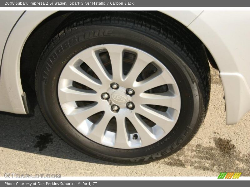Spark Silver Metallic / Carbon Black 2008 Subaru Impreza 2.5i Wagon