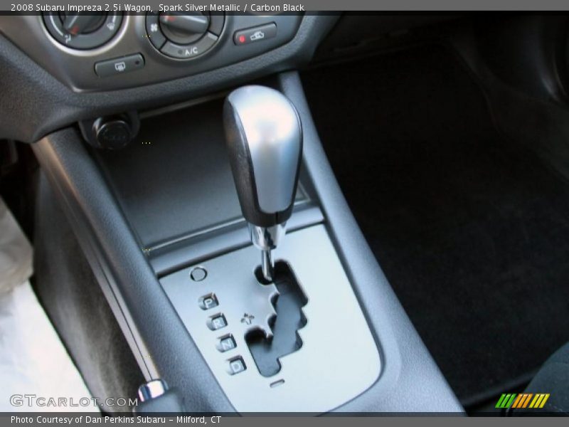 Spark Silver Metallic / Carbon Black 2008 Subaru Impreza 2.5i Wagon