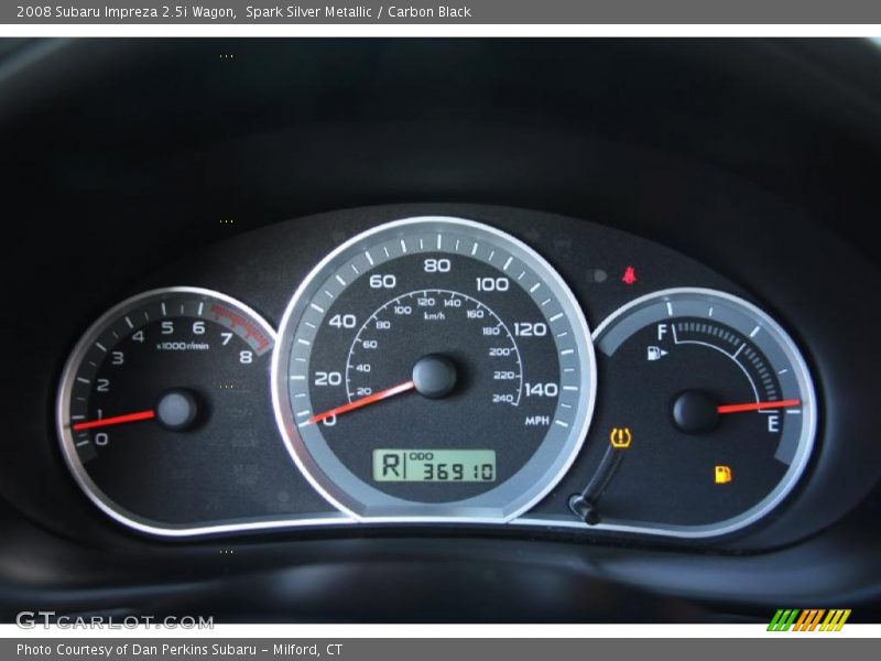 Spark Silver Metallic / Carbon Black 2008 Subaru Impreza 2.5i Wagon