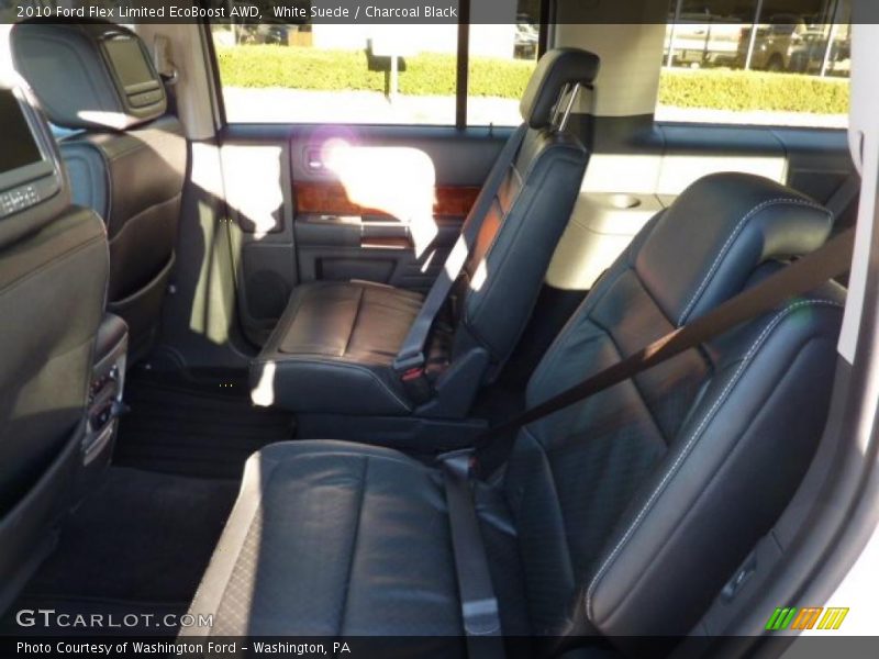 White Suede / Charcoal Black 2010 Ford Flex Limited EcoBoost AWD