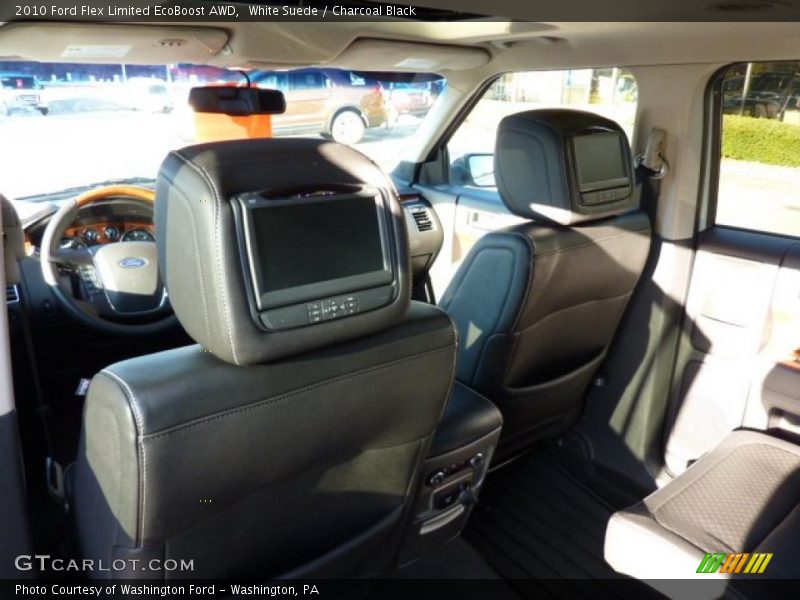 White Suede / Charcoal Black 2010 Ford Flex Limited EcoBoost AWD