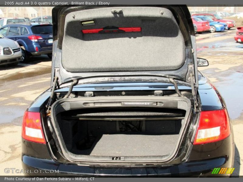  2005 A4 3.0 quattro Cabriolet Trunk